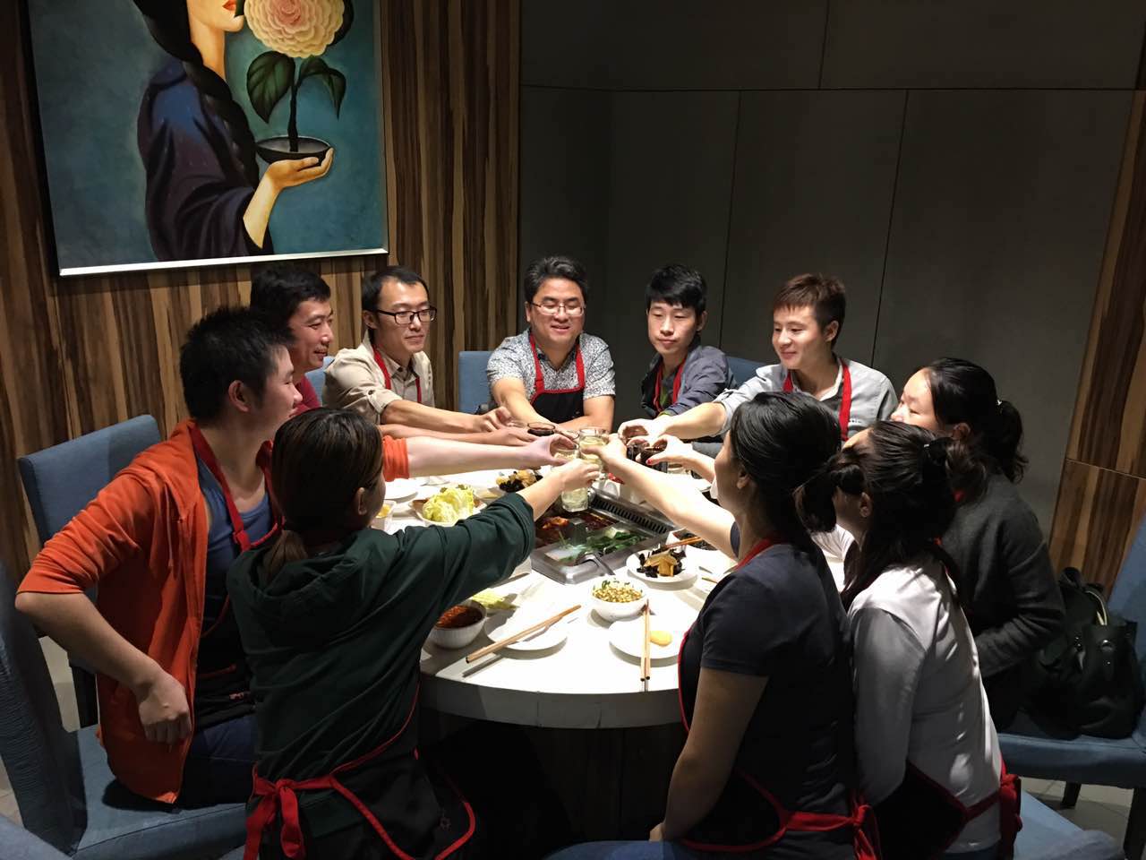 相聚在今朝，奮斗在明天